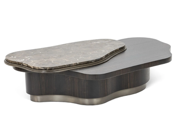 PHOEBE - Low marble coffee table by JOSÉ LEITE DE CASTRO - view 2
